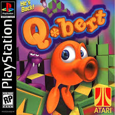Pixels qbert coloring pages template. Qbert Sony Playstation