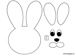 Easter Archives Page 5 Of 8 Coloring Page Easter Bunny Paper Craft Easter Bunny Crafts Bunny Coloring Pages