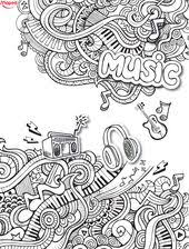Fete De La Musique Coloriage Musique Dessin De Musique Mandala Note De Musique