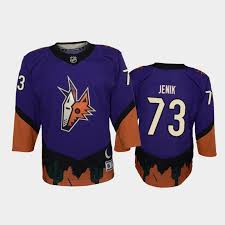 Check spelling or type a new query. Jan Jenik Reverse Retro Youth Arizona Coyotes 2021 Purple Jersey