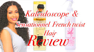 The hair is kept in a unidirectional fashion that helps create extensions with a natural appearance. Kaleidoscope Milk Shake Leave In Detangler Spray Sensationnel Bare Natural French Twist Review Youtube
