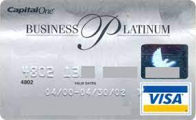 Best for financing startup costs. Bank Card Capital One Business Platinum Capital One United States Of America Col Us Vi 0594