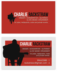 Minimal overlay photography business cards. Business Cards For A Musician Steven Lloyd Multimedia Design