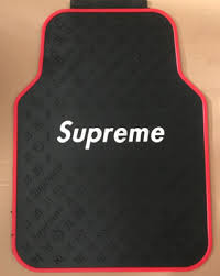 155 32 Good Supreme Genenal Automotive Carpet Car Floor Mats Rubber 5pcs Sets Black Red Using Beautiful Soft Imported Rubber Better Texture No Irritating