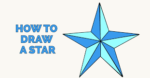 How To Draw A Star Step By Step Tutorial Easy Drawing Guides Easy Drawings Drawing Tutorial Easy Drawing Tutorials For Kids
