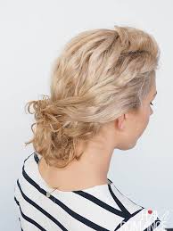 Your hair should also be long enough to tie up into a small bun. Easy Curly Hairstyle Tutorial Curly Twist Bun Hair Romance