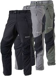 Montane Terra Pants Lightweight Walking Hiking And Mountain