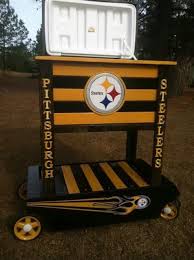 Logo brands officially licensed ncaa rolling cooler, one size, team color. Wooden Steeler Cooler Jailhouse Jersey Edition Wooden Cooler Barrel Furniture Cooler Stand