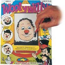 I wouldn't be surprised if the reason for its phasing out was something to do with health and safety laws, considering that iron filings were one its main constituent parts. Hairy Magnetic Faces Science Toys Educational Toys