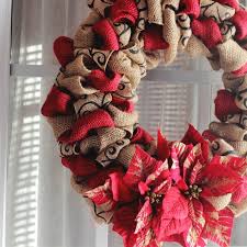 Floral wire, for hanging from a hook (optional). How To Make A Simple Easy Diy Burlap Wreath For Christmas