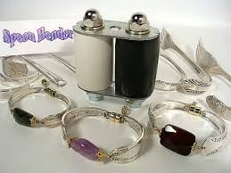Aaa The Original Spoon Bracelet Bender Make Silver Bracelets Jewelry Wire Gemstone Bead Vintage Craft With Images Spoon Jewelry Silver For Jewelry Making Fork Jewelry