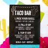 Graduation party taco bar sign, open house sign, graduation party, all the fixin's, graduation fiesta, taco sign, graduation food snowboundprints 5 out of 5 stars (2,374) sale price $2.70 $ 2.70 $ 3.00 original price $3.00 (10% off. 3