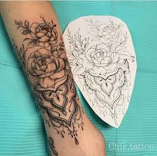 Mandala Style Tattoo Mandalatattoo Small Tattoos For Guys Tattoos For Guys Arm Tattoos For Guys