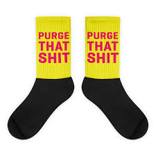 Purge That Shit Socks