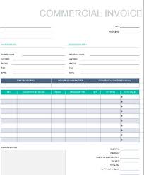 free commercial invoice template for pdf excel hubspot