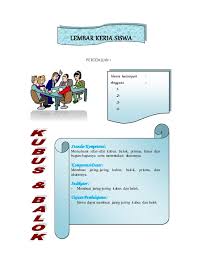 Aug 10, 2020 · soal jaring jaring kubus dan balok kelas 5 sd. Lks Jaring Jaring Kubus Dan Balok