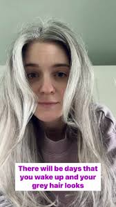 Lovedanna37oldgrumpy Gray Hair Day I Want to Be Reconnized