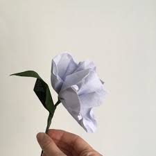 Big Blousy Rose Peony Origami Flower Origami Flowers Paper Flowers Origami