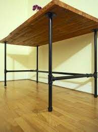 The model is available in 3 different sizes, but is also offered in special sizes and can therefore be used for everything from dining tables, office tables, and coffee tables to high tables and computer tables. Pin On Pipe Table Legs