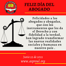 Aunque el día internacional del abogado es el 3 de febrero, en méxico tienen doble reconocimiento pues este 12 de julio se celebra el día . Feliz Dia Del Abogado Asproul
