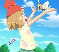 Serena And Ribombee By Viper3n3n3 Deviantart Com On Deviantart Pokemon Pokemon Characters Sun And Moon Game