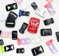 38mm Dual Adjustable No Sewing Clips Snaps Heavy Duty Plastic Nylon Quick Side Release Buckles for Webbing Straps Backpack Belt Dog Collars