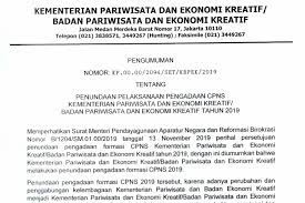 Klaster terungkap dari pegawai yang anosmia (kehilanan indera penciuman) melakukan tes mandiri rapid antigen, dengan hasil positif. Selain Kemenpar Ini Instansi Yang Mengajukan Penundaan Cpns 2019 Halaman All Kompas Com