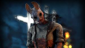 A figure clad in the head of a hare. Dead By Daylight S Huntress Has Become A Body Pillow Keengamer