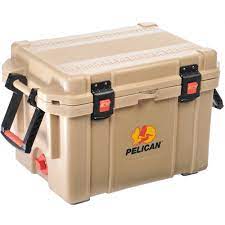 There are few characteristics that are more important in an ice chest than the ability to maintain its internal temperature, while protecting the contents of the cooler in the meantime. Pelican 45qt Elite Cooler Outdoor Tan 32 45q Oc Tan B H Photo