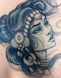 Whether you are into some fun designs or some meaningful cute designs; Super Womens Face Drawing Neotraditional 15 Ideas Face Drawing Girl Face Drawing Woman Drawing