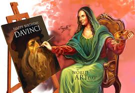 Jumbish has celebrated world art day on 15th april 2017 as one of the biggest artist meet in pune. World Art Day Hbd Leonardo Da Vinci On Behance