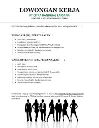 Lowongan kerja pt pembangunan perumahan loker selanjutnya: Lowongan Kerja Pt Citra Bandung Laksana Lowongan Kerja Terbaru Indonesia 2021