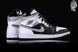 Rather than walking in the shadows of established athletes like magic johnson and larry bird (which may have been the case had he signed elsewhere), michael jordan shone in the nike limelight. Nike Air Jordan 1 Retro Mid White Shadow Fur 262 50 Basketzone Net
