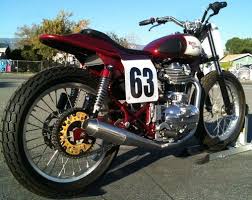 Vanderbeer Via Rocket Garage Royal Enfield Royal Enfield Bullet Flat Tracker