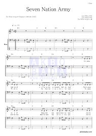 Seven nation army midi