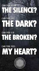 Bring Me The Horizon Can You Feel My Heart Lyrics Meaning Bring Me The Horizon By Alexandrath With Images Bring Me The Horizon Lyrics Bring Me The Horizon Horizon Quotes