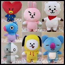 Sambil memegang boneka rj di tangannya, jin terlihat begitu menggemaskan. Diskon Special Boneka Bts Full Body Bt21 Jungkook V Jin Jimin Jhope Rm Suga Tata Shopee Indonesia