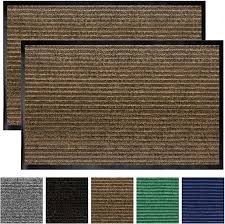 Enjoy your favorite accessory both inside and out with these gorgeous finds. Amazon Com Gorilla Grip Original Low Profile Rubber Door Mat 35x23 Pack Of 2 Durable Doormat For Indoor And Outdoor Wat Rubber Door Mat Home Rugs Mat Rugs