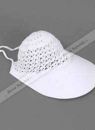 Topi Haji Neema Dibuat Khusus Berwarna Putih Dengan Bagian Visor Yang Luas Untuk Melindungi Kepala Wajah Anda Dari Sengatan Topi Topi Rajut Pelindung Kepala