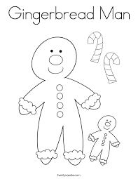 Number practice sheet number 1 10. Coloring Pages Of Gingerbread Man Story Coloring Home