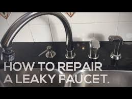 how to repair a leaky delta faucet