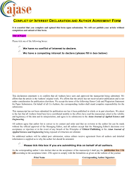 Sometimes, that becomes even more imp. Cover Letter Declaration Form Asian Journal Of Applied Science