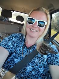 Does anyone have a large scrub top to give away?