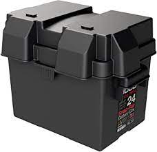 Discount battery carries a complete line of marine starting, trolling, deep cycle and dual purpose batteries that can deliver the highest performance. Amazon Com Noco Hm300bks Group 24 Snap Top Battery Box Automotive