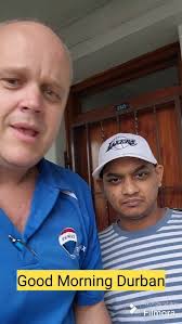 Im showing Kyle Naidu a R500 000 view here in Durban CBD