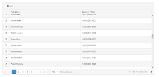 mvc based form widgets for the portal connector