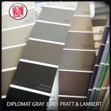 The light hue of pratt & lambert legacy is the perfect, cheery paint color to accentuate plant décor and positively impact the mood of your room. Diplomat Gray Pratt Lambert 33 21 Exterior Paint Colors For House Grey Paint Colors House Paint Exterior
