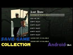 Download save data gta san andreas android. Save Game Collection For Gta Sa Android Youtube