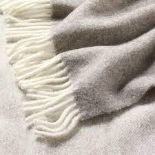 Wir als seitenbetreiber haben bettwäsche es uns zur kernaufgabe gemacht. Schurwolldecke Merinowolle Weiss Grau Manufactum