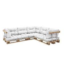 En Casa Euro Paletten Sofa 11x Sitz Ruckenkissen Weiss Kissen Auflage Paletten Kissen Mobel Aus Paletten Paletten